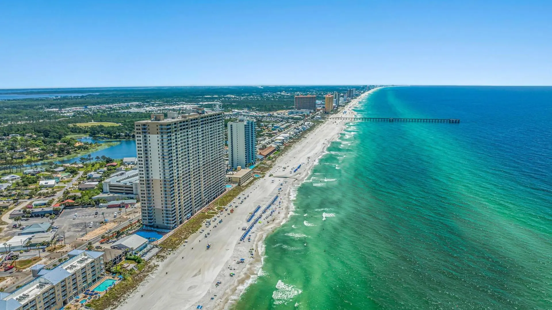 Tidewater Resort! Ground Floor! Free Beach Chairs! By Dolce Vita Getaways Pcb Panama Stadt