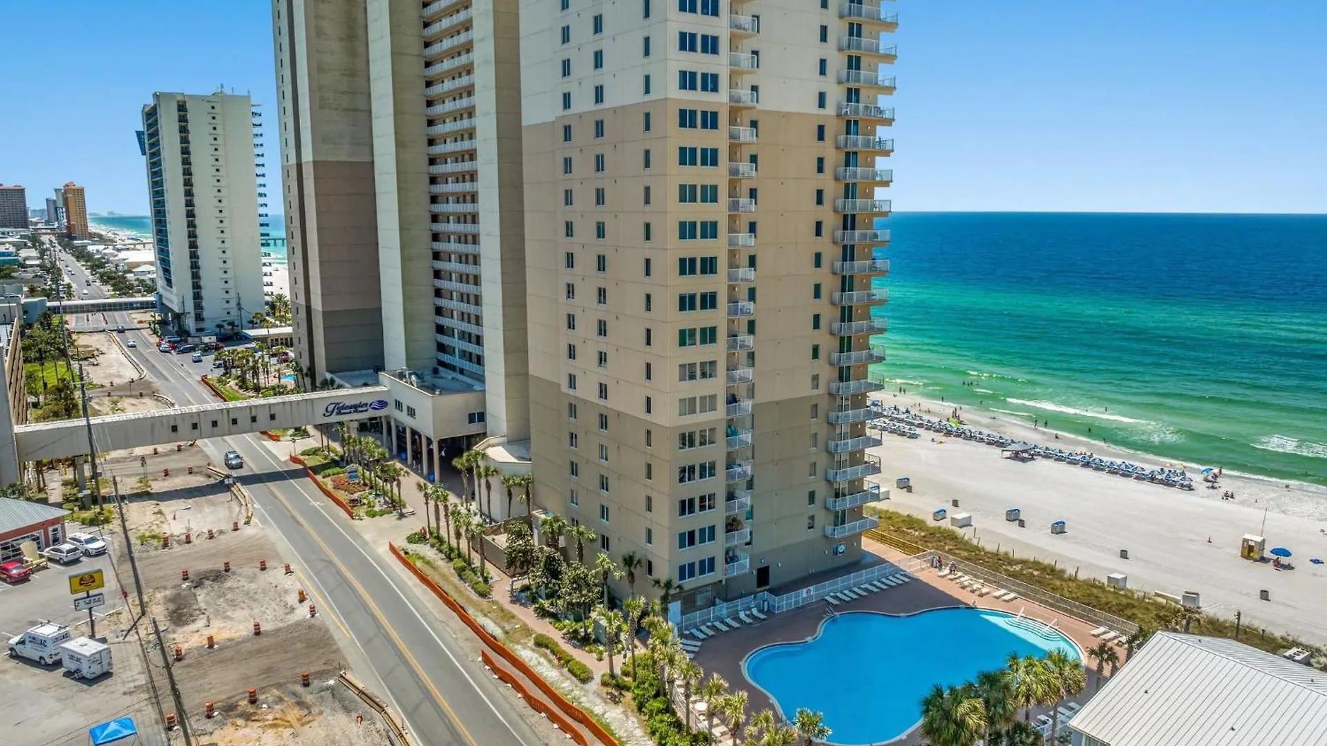 Apartman Tidewater Resort! Ground Floor! Free Beach Chairs! By Dolce Vita Getaways Pcb Panama City Beach