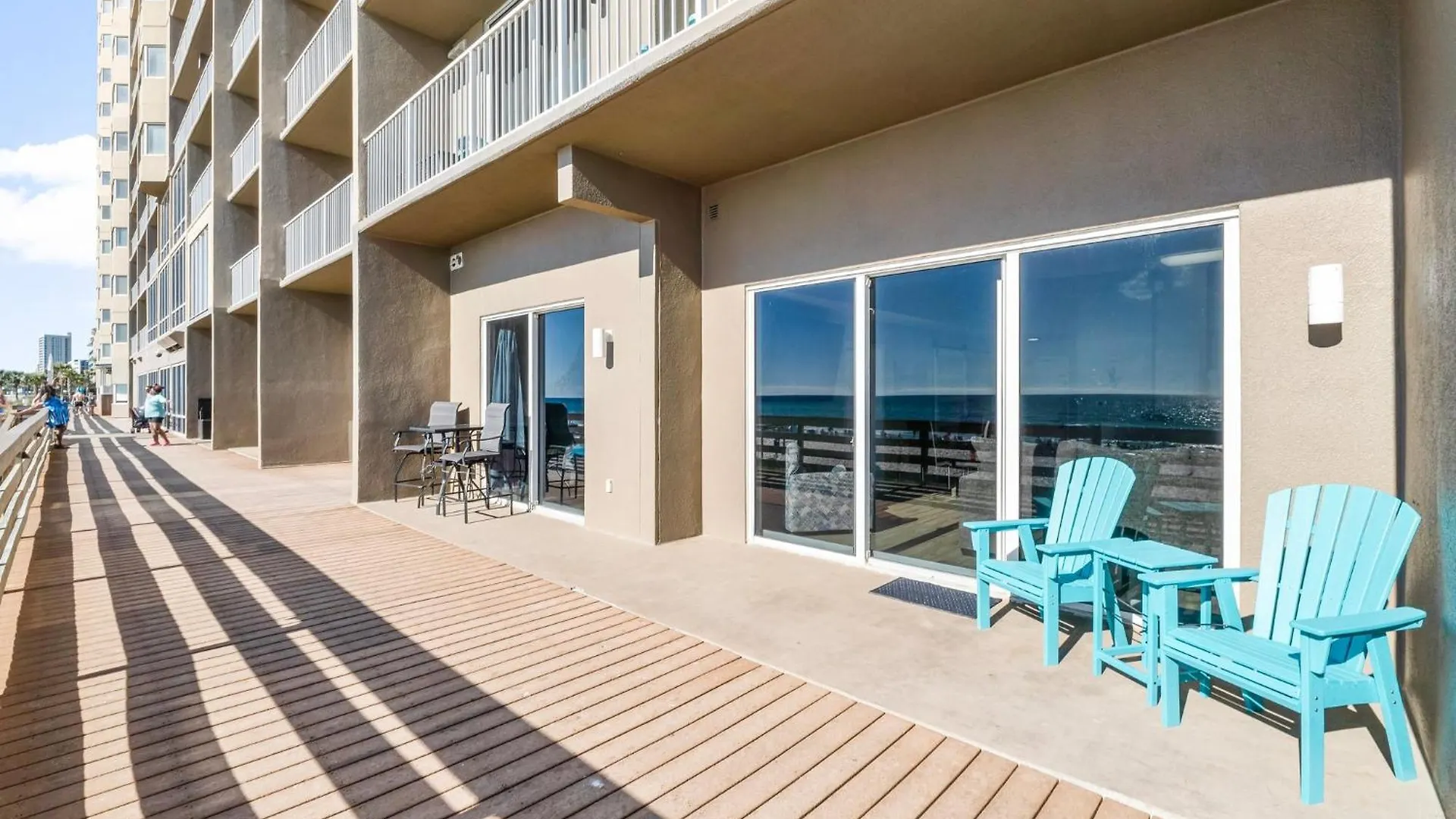 Tidewater Resort! Ground Floor! Free Beach Chairs! By Dolce Vita Getaways Pcb Panama City Beach 0*,